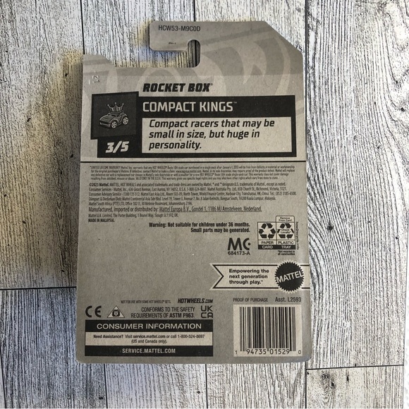 Mattel Hot Wheels Rocket Box COMPACT KINGS - Picture 4 of 6